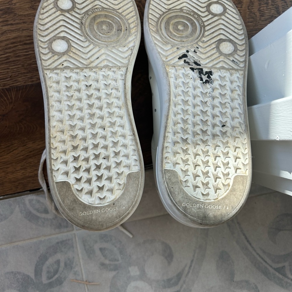 Golden Goose Women’s Purestar with white star and mirror-effect heel tab - Picture 3 of 4